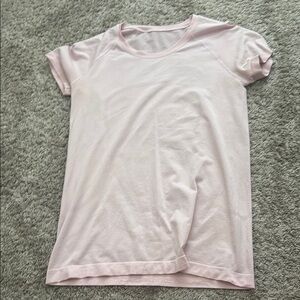 lululemon athletica Pink Short Sleeve Tee
